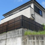 目隠しフェンス設置　（フェンス工事）　生駒市