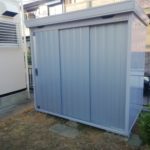 物置立て替え工事（イナバ物置設置）　奈良市