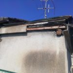 屋根　モルタル破風修理　奈良市