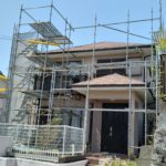 屋根改修工事（カバー工法）　奈良市